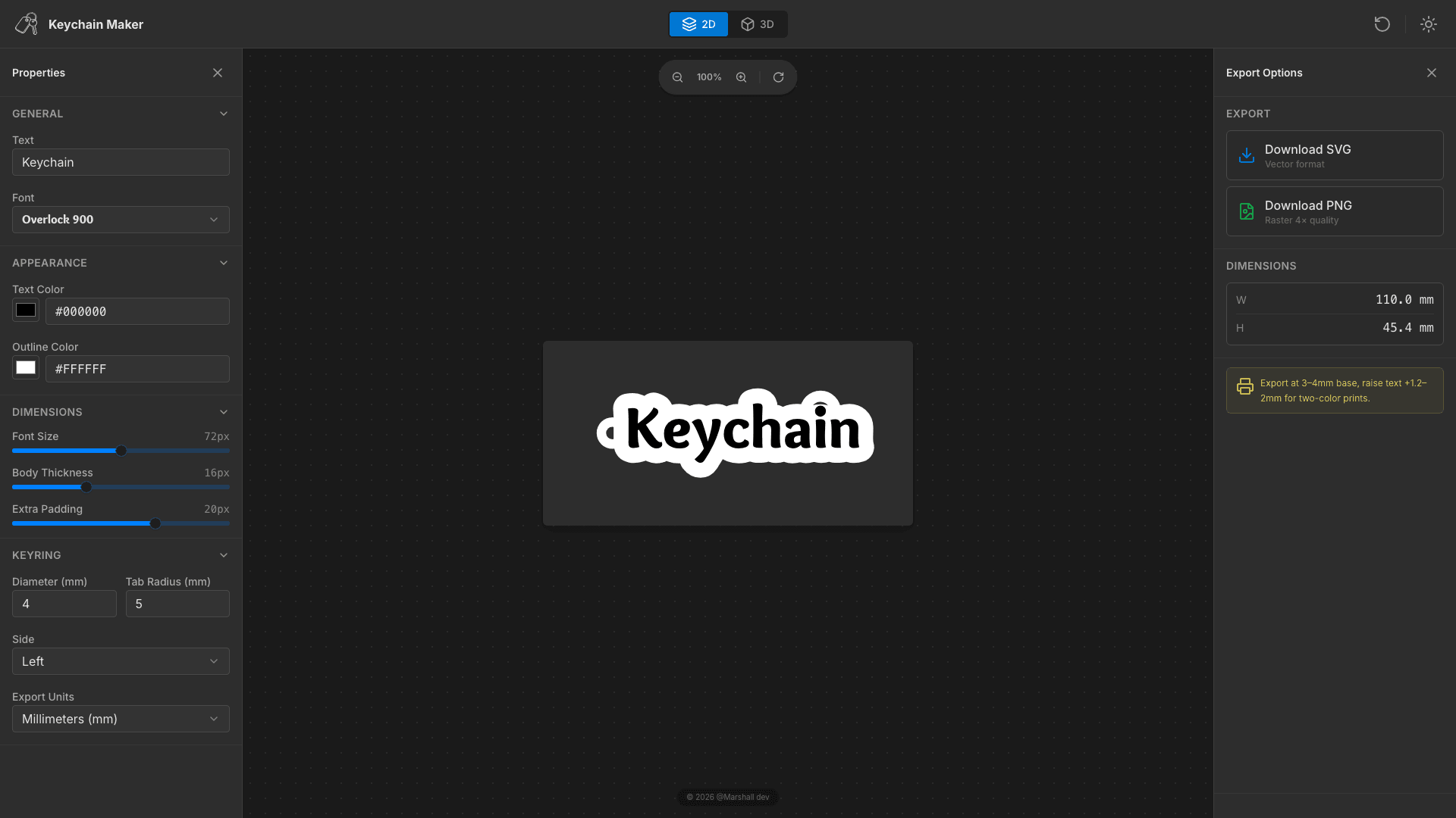 Keychain Maker